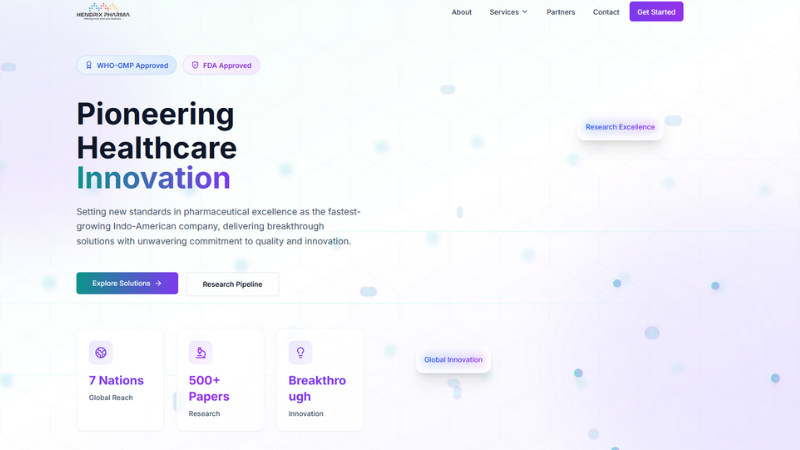 Hendrix Pharmaceuticals Platform